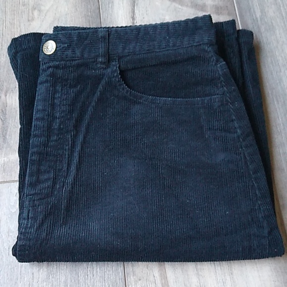 Eddie Bauer black corduroy midi skirt size 8 - Picture 12 of 12